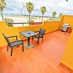 Апартаменты Beachfront Duplex 1ª Linea & Terraces Oceanfront Эль-Пуэрто-де-Санта-Мария
